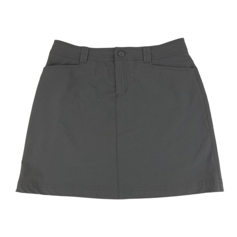 Eddie Bauer Skort Womens 6 Gray Hiking Golfcore tenniscore Outdoor Skirt